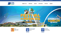 Desktop Screenshot of cdltubarao.com.br